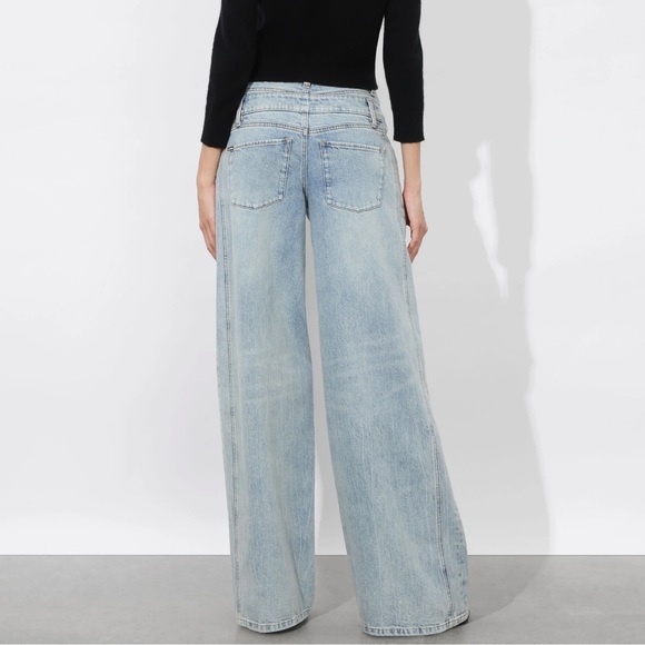Alice and Olivia “cool” double waistband jeans - Picture 2 of 16